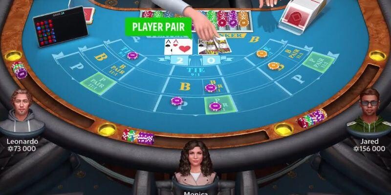 Bắt đầu một ván bài baccarat 12BET